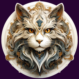 Fantasy Mačka Puzzle